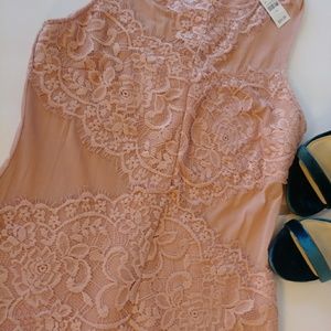Love J Mauve/Pink Lace dress